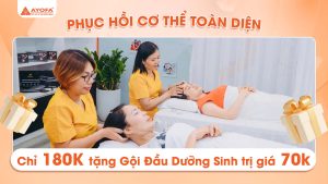 Phục hồi cơ thể toàn diện bằng liệu pháp Đông Y tại Ayofa Spa